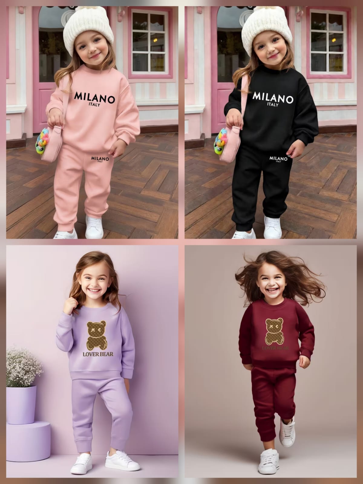 ترنج اطفالي شتوي Milano&دبدوب